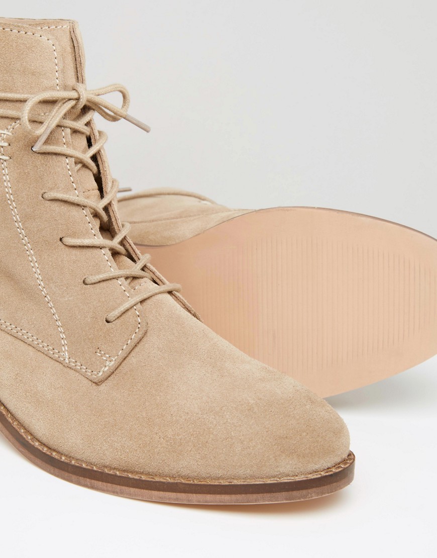ASOS | ASOS ALIZA Suede Lace up Ankle Boots at ASOS