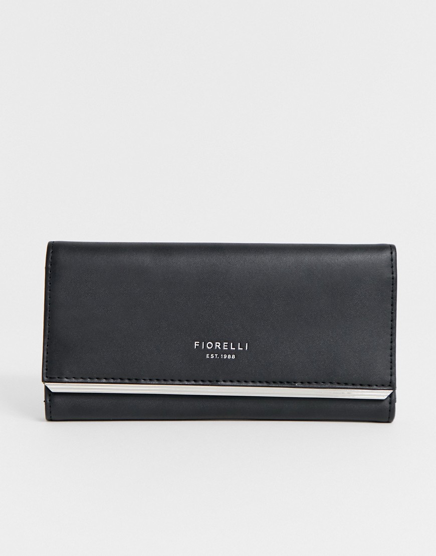 Fiorelli fold over purse in black