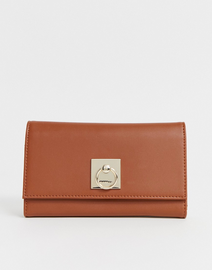 Fiorelli fold over purse in tan