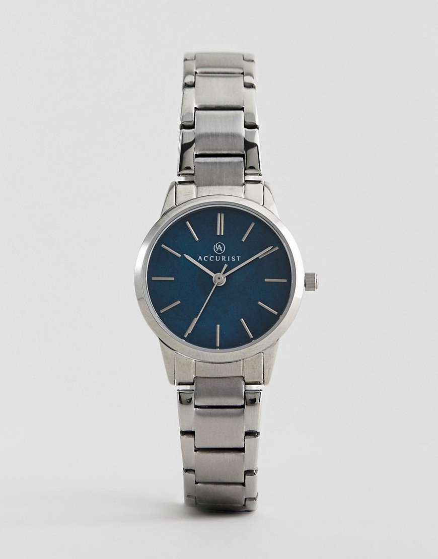 Accurist 8100 Silver Bracelet Watch