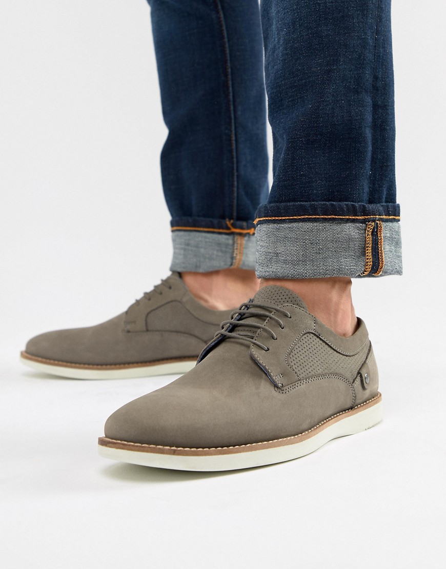 Red Tape Holker Casual Lace Up Shoes In Grey