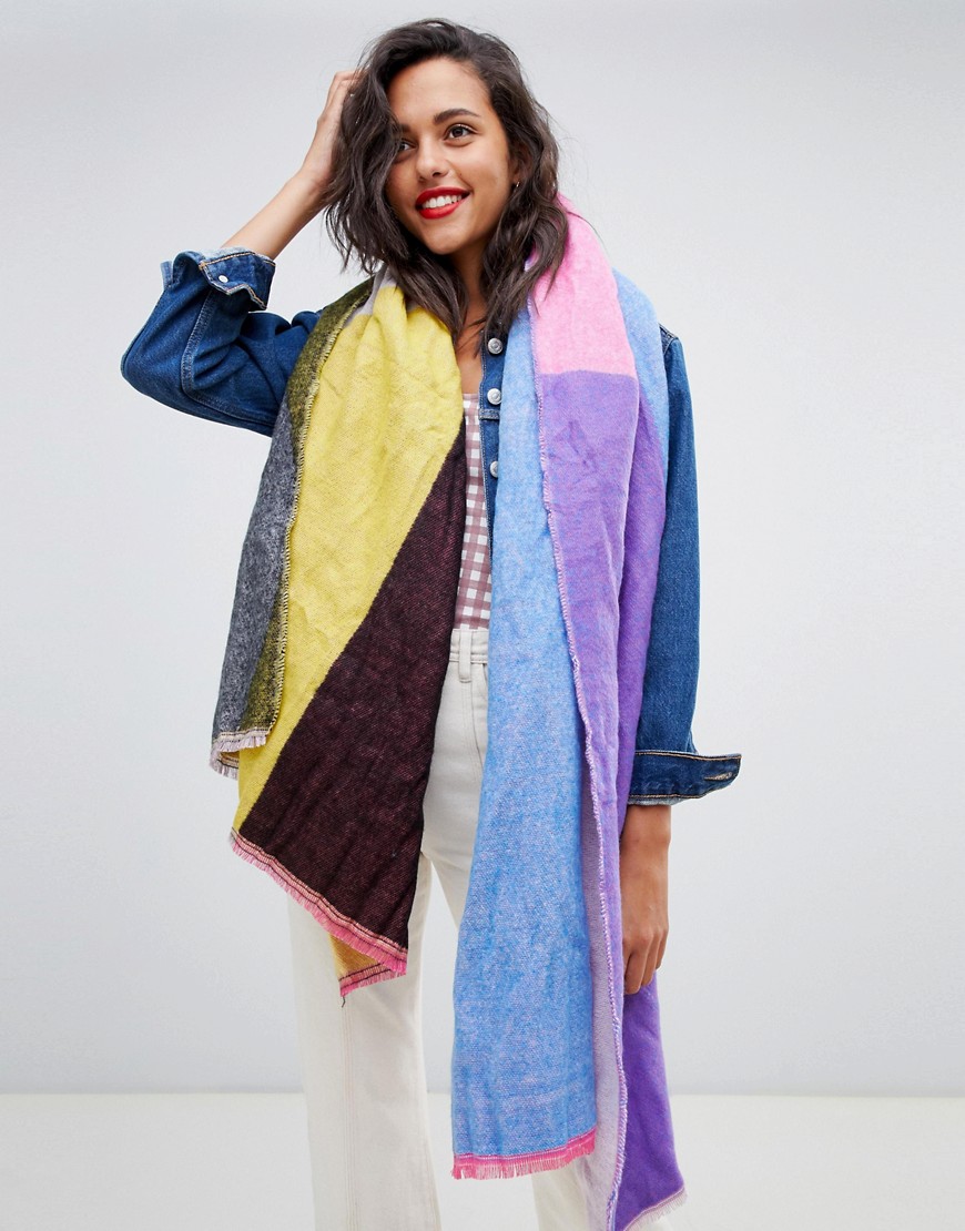 ALDO Prerran colour block scarf