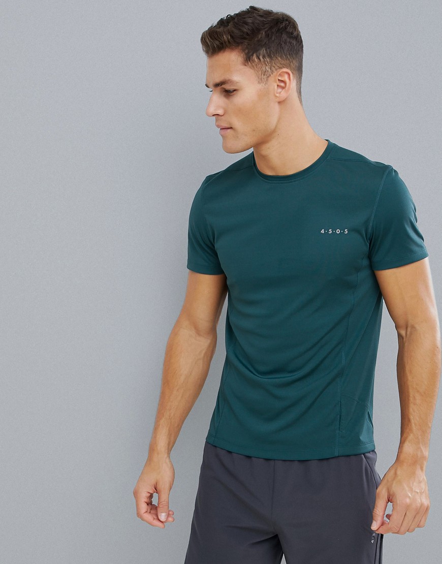 ASOS 4505 training t-shirt with quick dry in teal