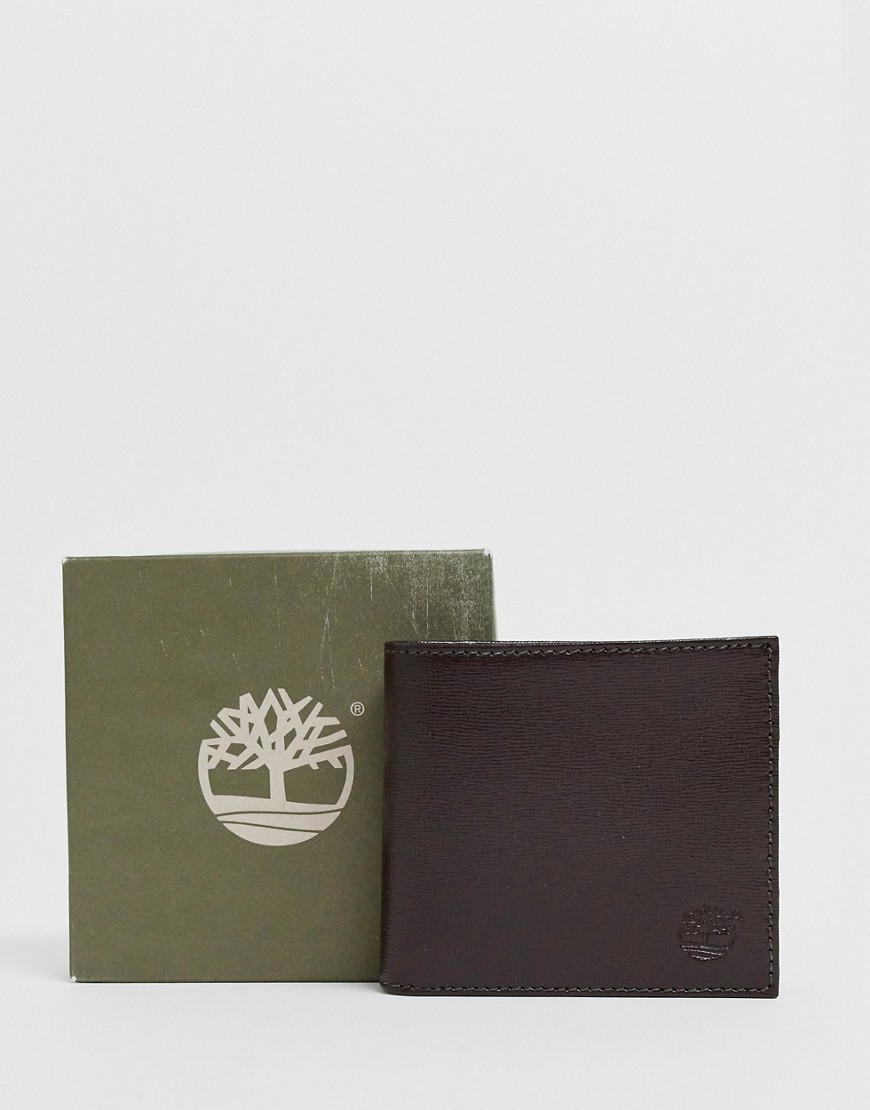 Timberland leather wallet in brown