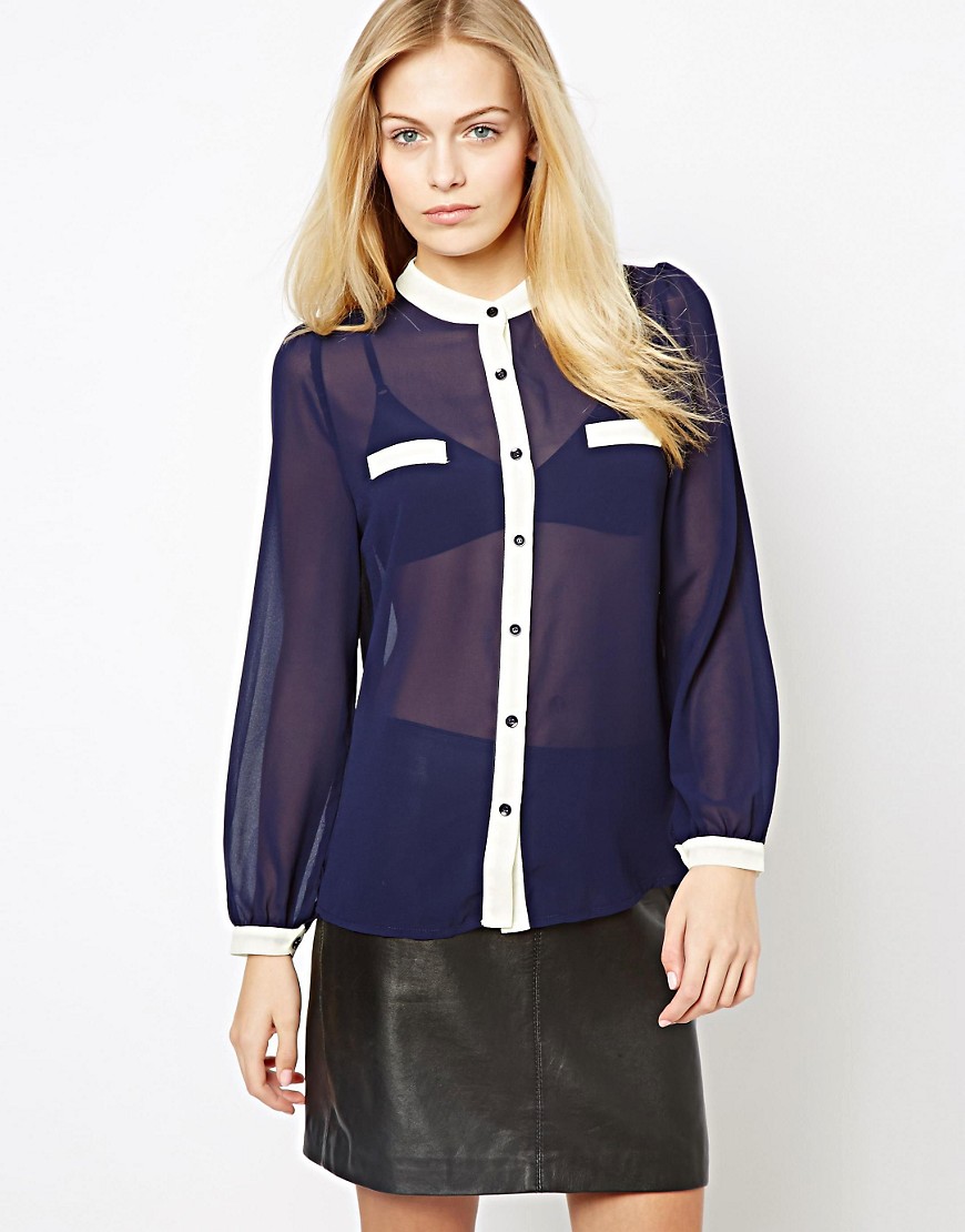 The Style Contrast Blouse