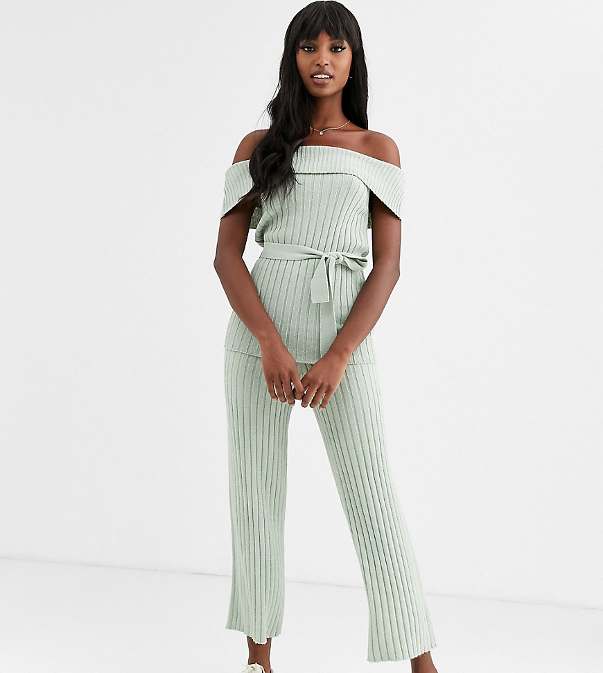 ASOS DESIGN Tall co-ord knitted cullotes