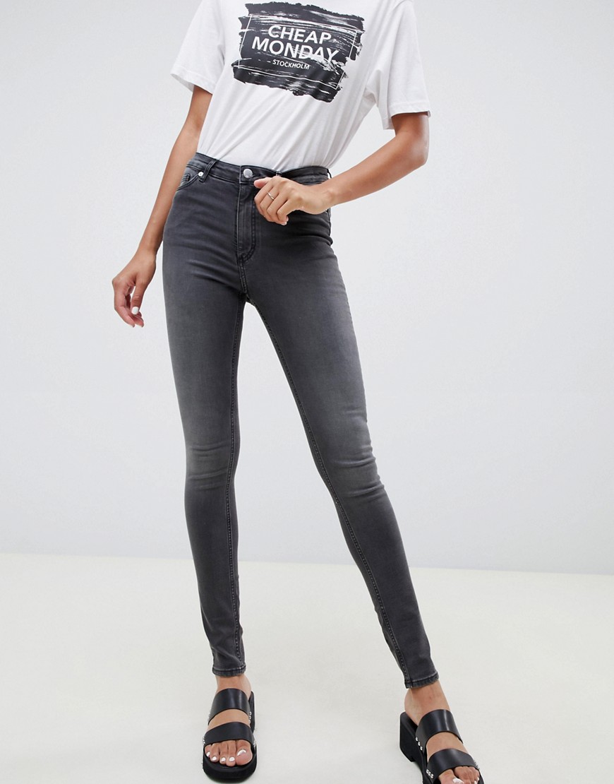 Cheap Monday High Snap Skinny Jeans