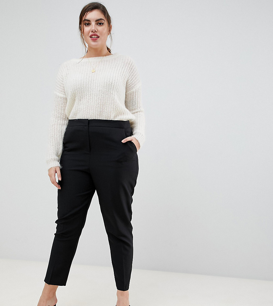 ASOS DESIGN Curve ultimate ankle grazer trousers
