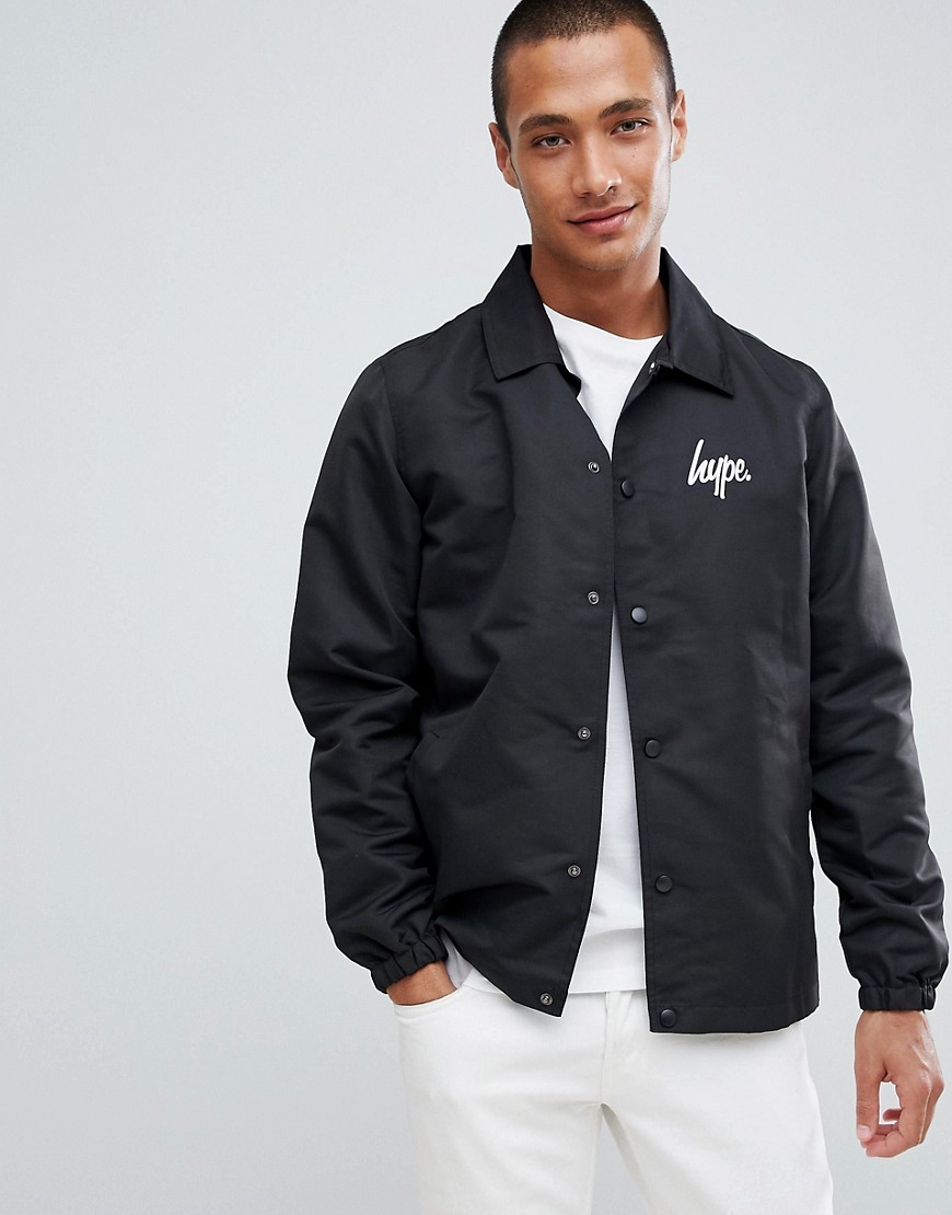 Hype logo coach jacket