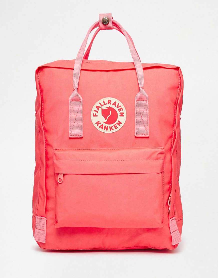 Pink | Fjallraven Kanken Classic Pink Backpack at ASOS