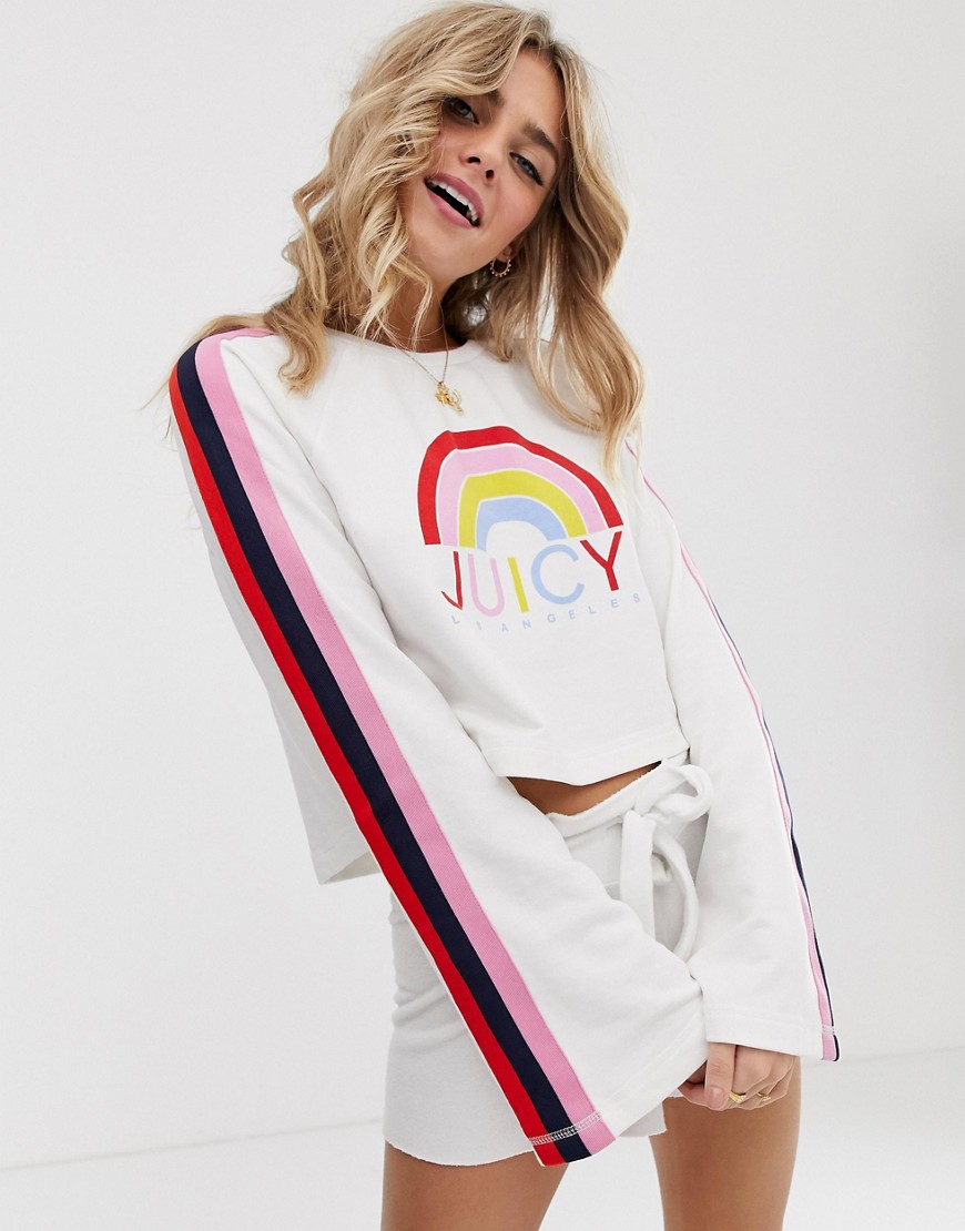 Juicy by Juicy Couture rainbow logo sweatshirt