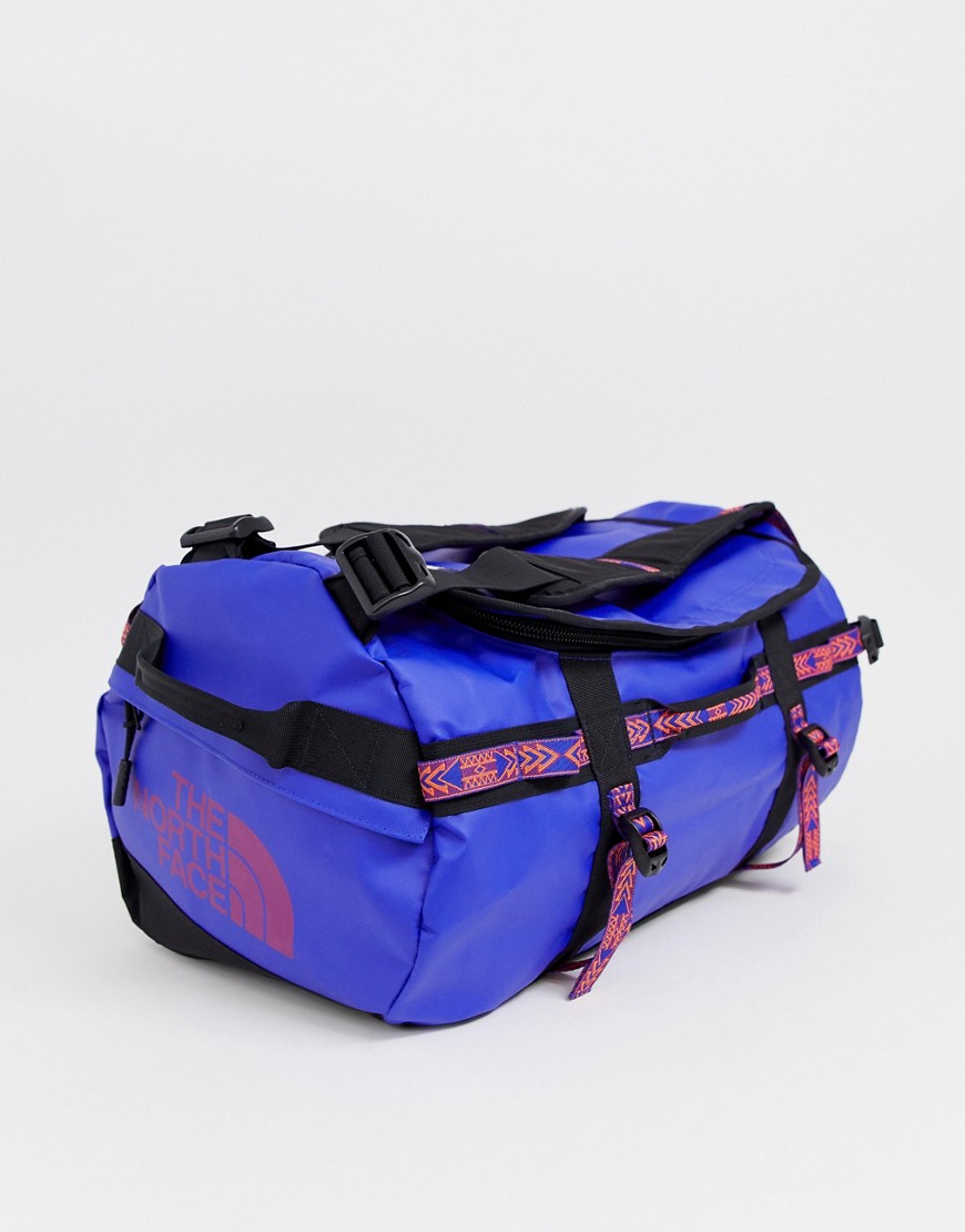 The North Face 92 Rage Base Camp duffel bag extra small in aztec blue