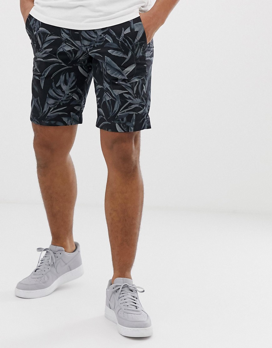 Ted Baker chino short with leaf print