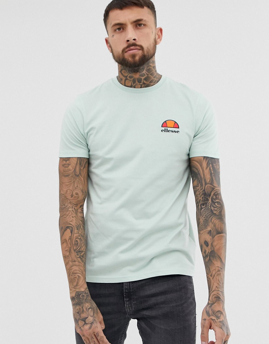 ellesse Canaletto t-shirt with small logo in green
