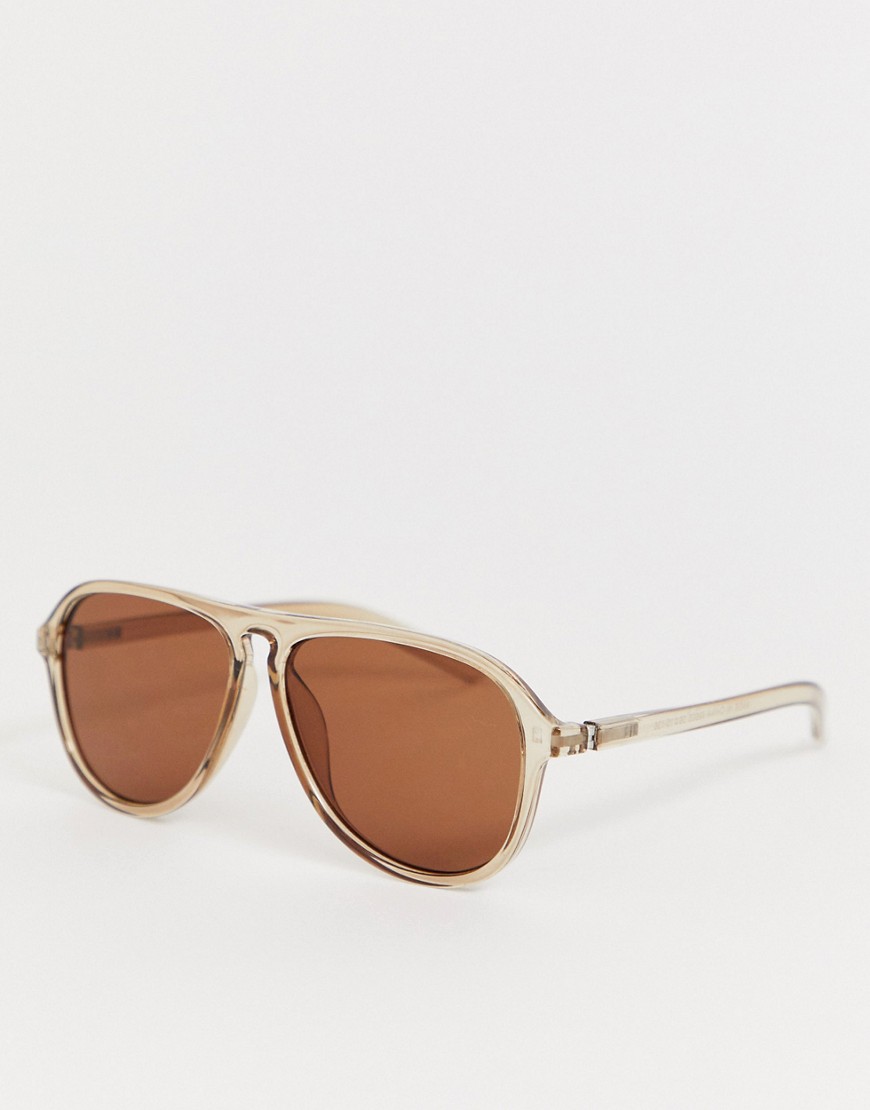 AJ Morgan aviator sunglasses in bronze