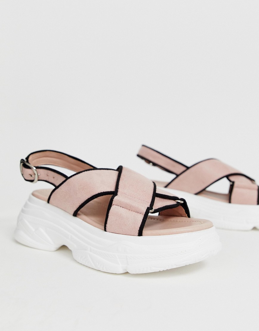 Truffle Collection sporty chunky flat sandals