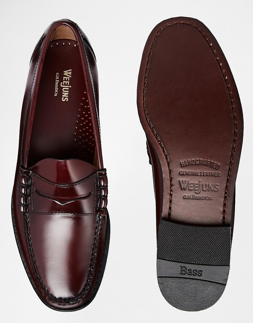G.H. Bass | GH Bass Larson Penny Loafers at ASOS