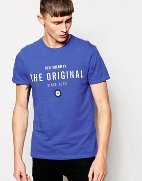Ben Sherman T-Shirt with Original Target Print