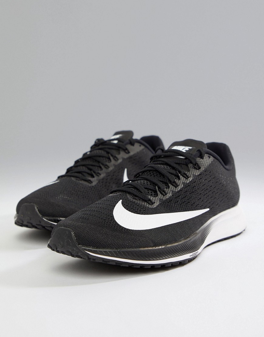 Nike Running Air Zoom elite 10 trainers in black 924504-001 - Black