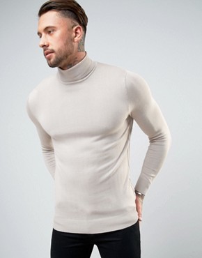 Turtleneck Sweater | Men's Roll Neck Jumper | ASOS