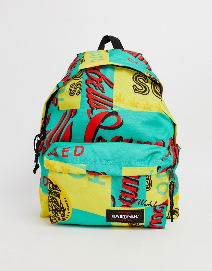 Eastpak X Andy Warhol Padded Pak'R backpack in can print 24l