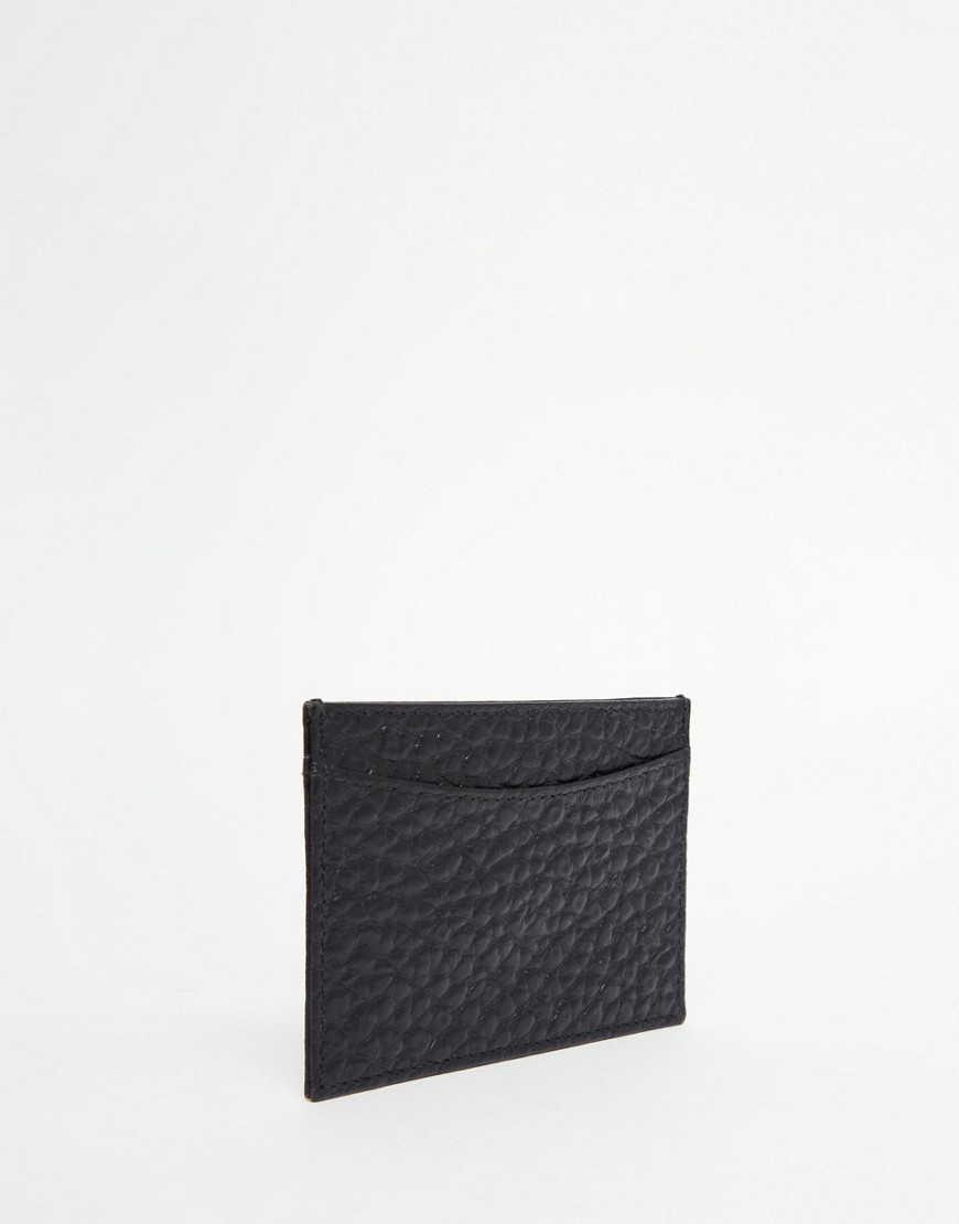 Whistles | Whistles Leather Card Holder in Black Leather at ASOS