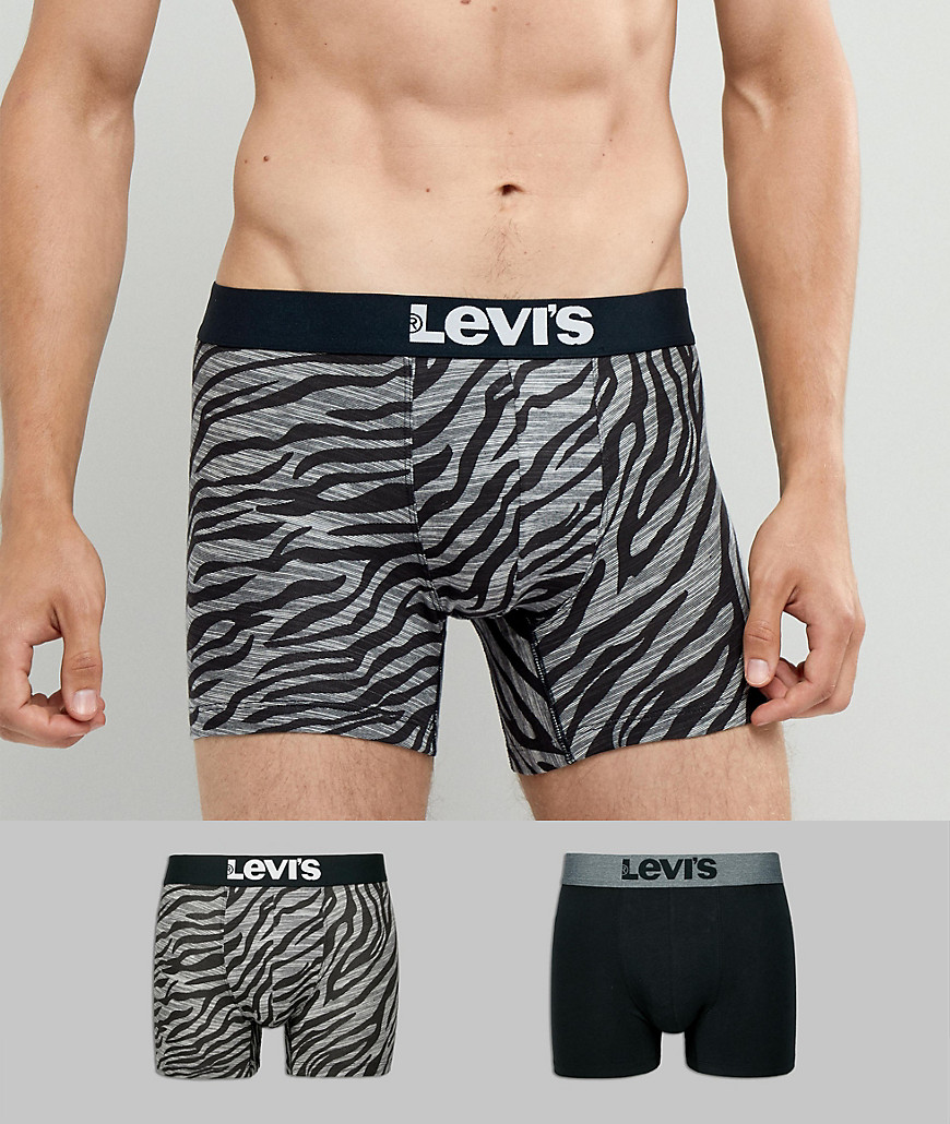 Levis Trunks in 2 Pack Zebra Print