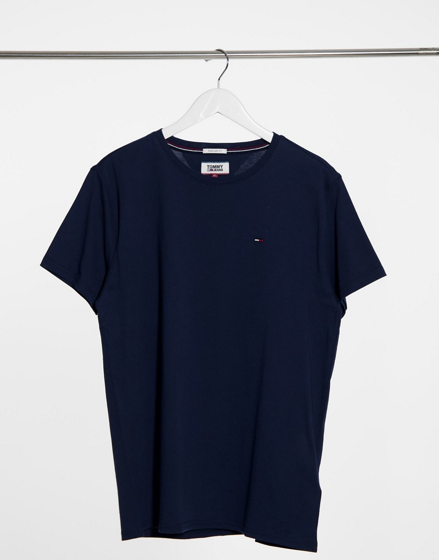 Tommy Jeans crew neck t-shirt in navy