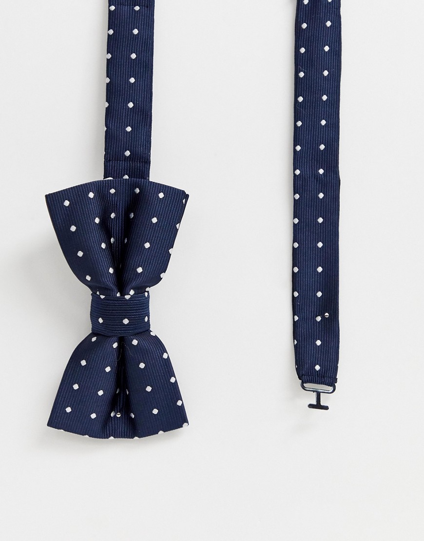 French Connection dotted bow tie