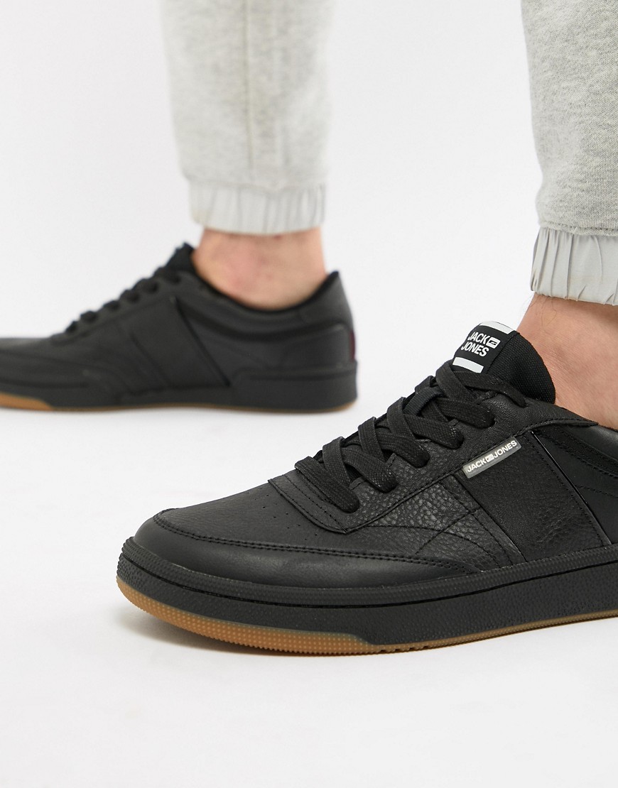 Jack & Jones Lace Up Trainers - Anthracite