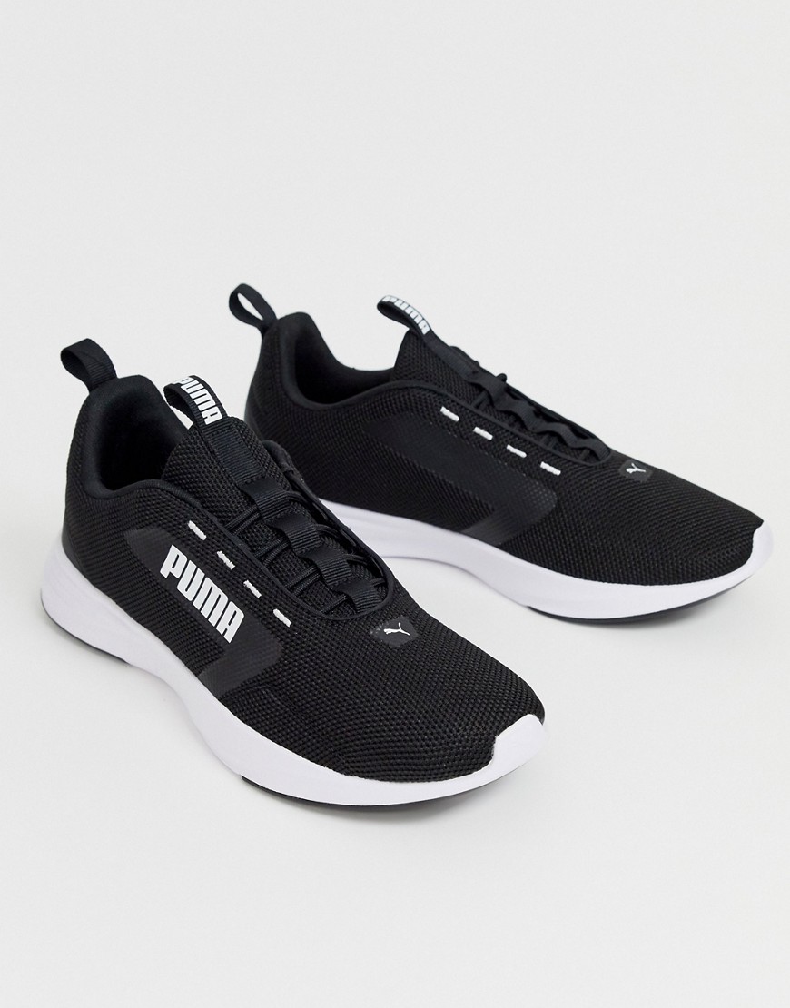 Puma extractor running trainers in black