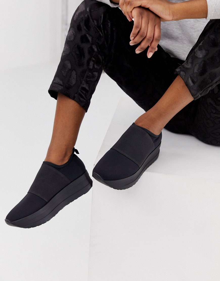 Overgang heuvel staan Vagabond Black Platform Sneakers | ModeSens