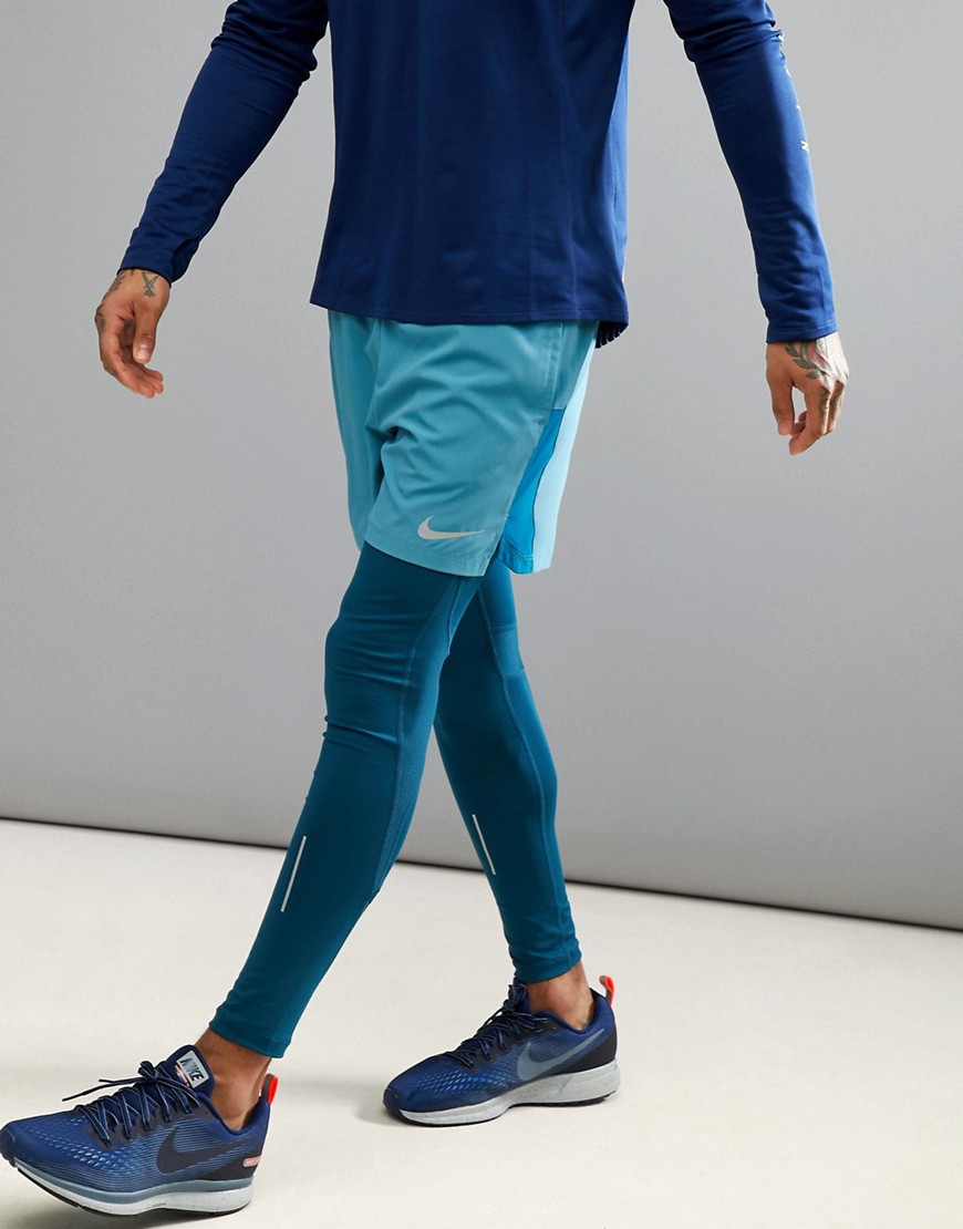 Синие шорты Nike Running Flex Challenger 856836-407 - 5 inch - Синий 