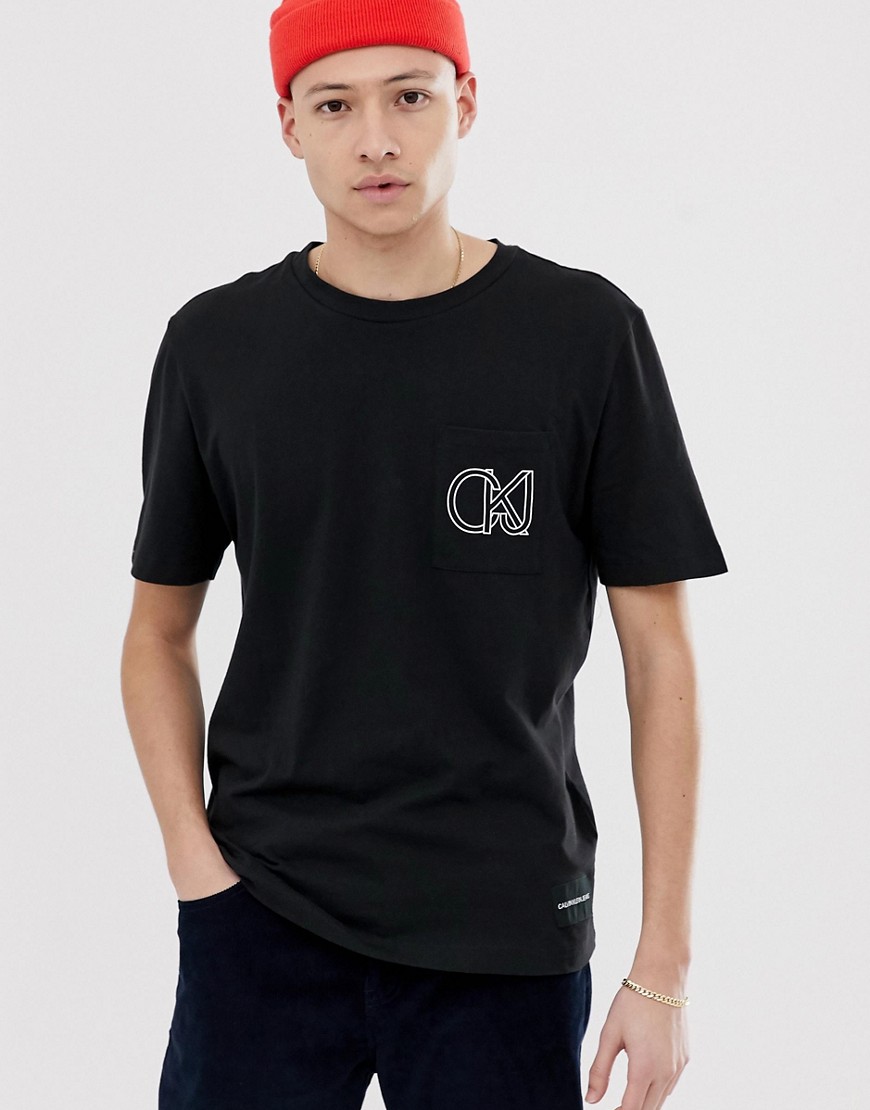 Calvin Klein Jeans graphic pocket t-shirt