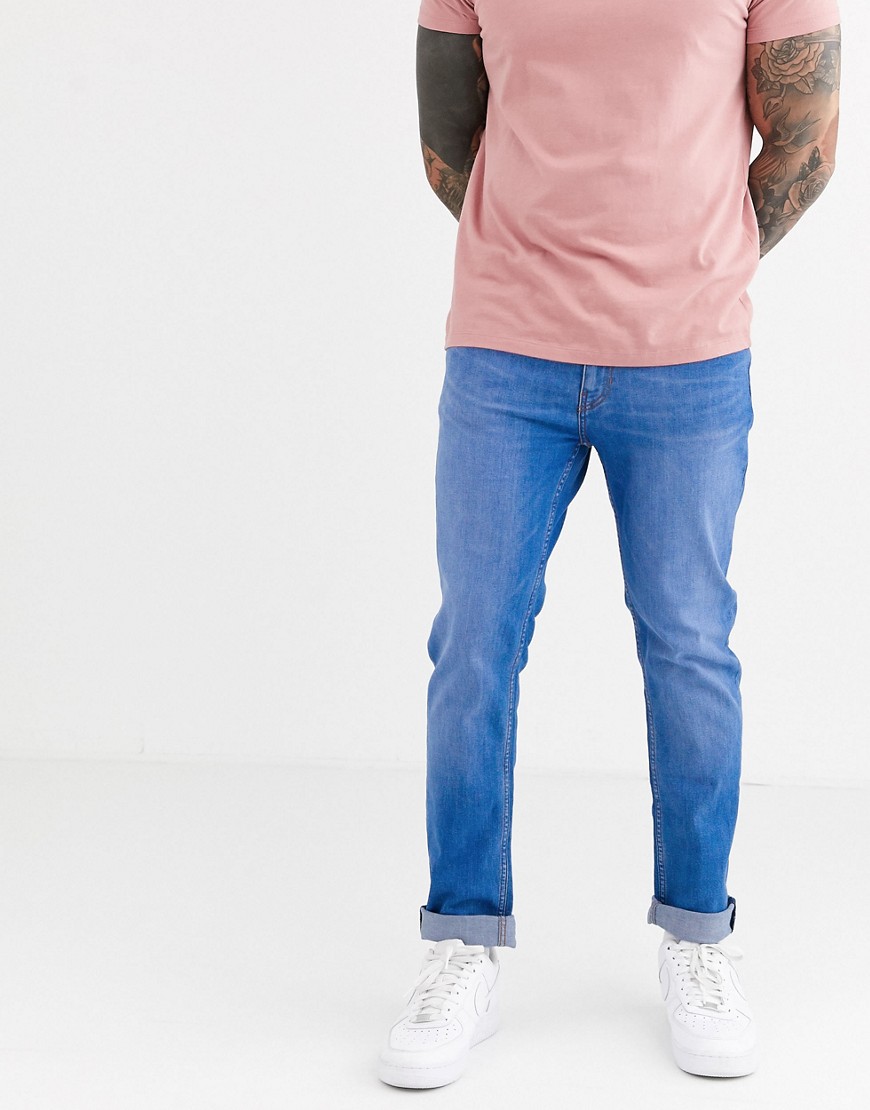 Burton Menswear slim jeans in bight blue