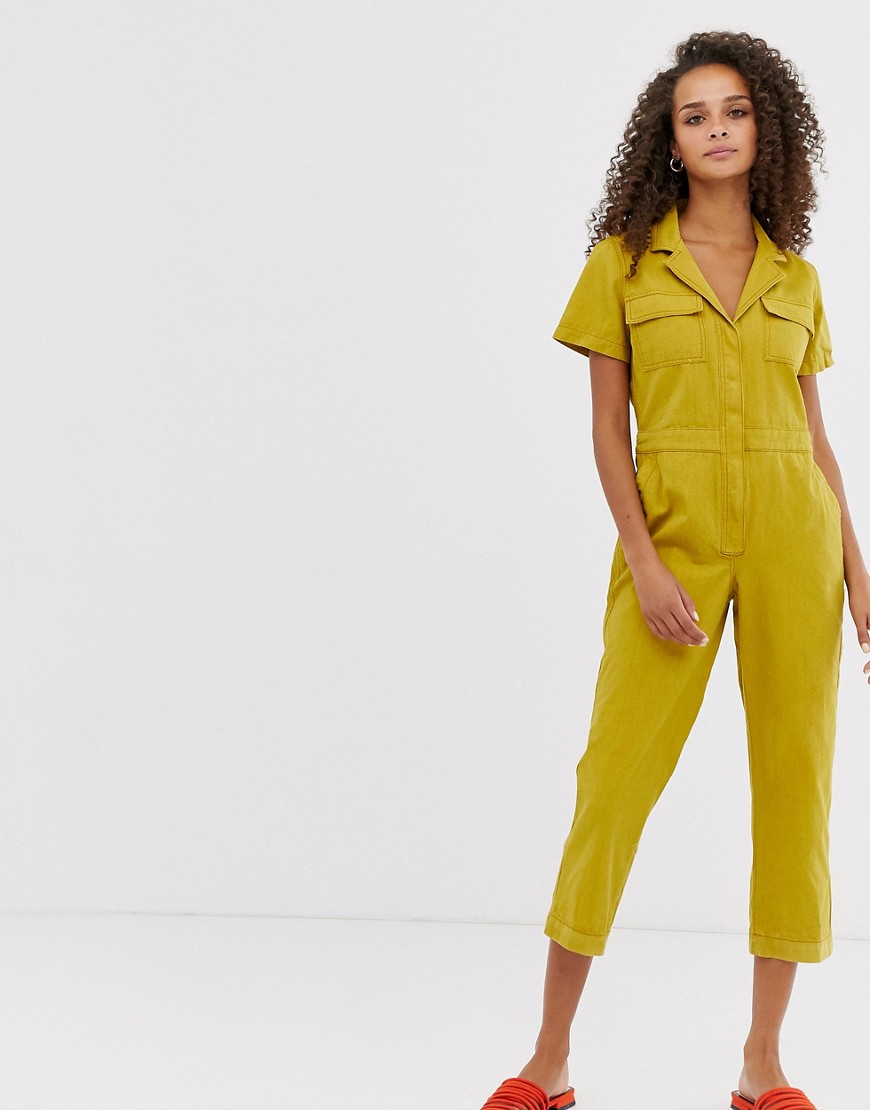 Moon River utility style jumpsuit