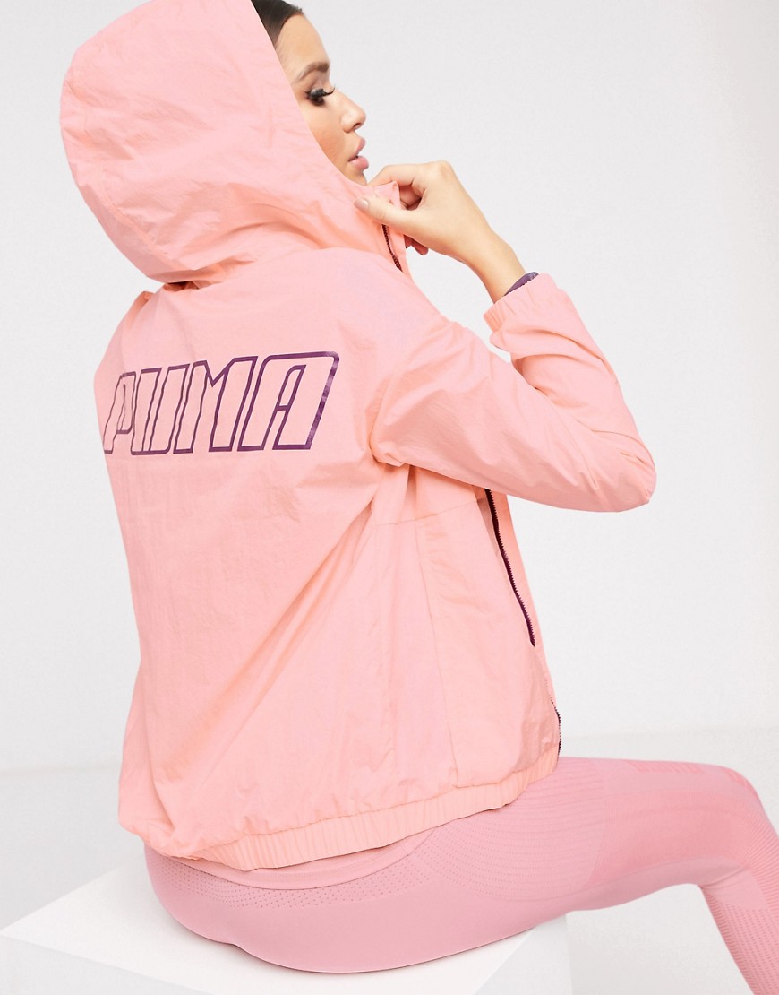 Puma Wind Jacket In Pink