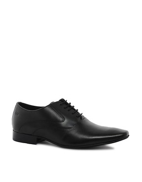 Base London Leather Oxford Shoes
