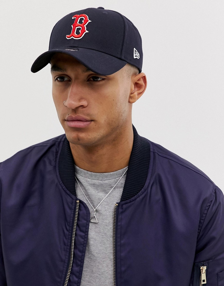New Era MLB 9Forty Boston Red Sox adjustable cap in navy