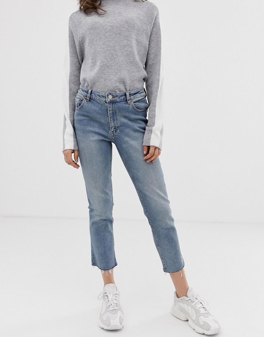 Cheap Monday Revive straight cropped jeans