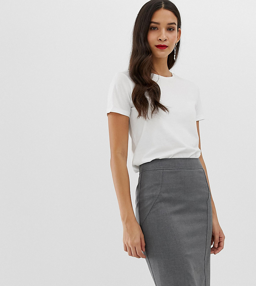 Oasis pencil skirt in grey
