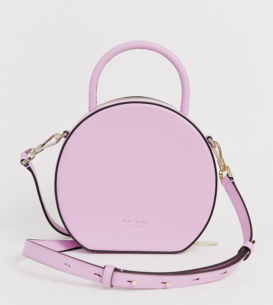 Kate Spade Andi canteen leather cross body bag in pink