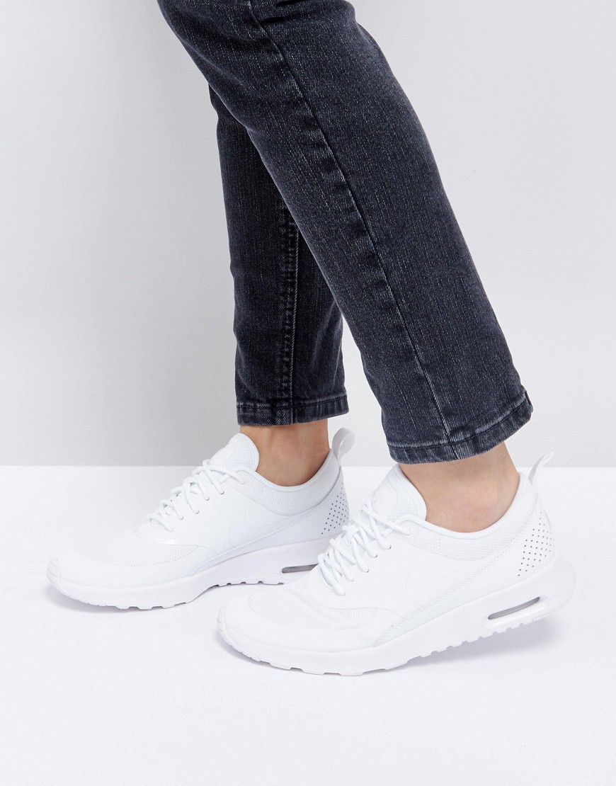 Nike Air Max Thea Trainers In White - White