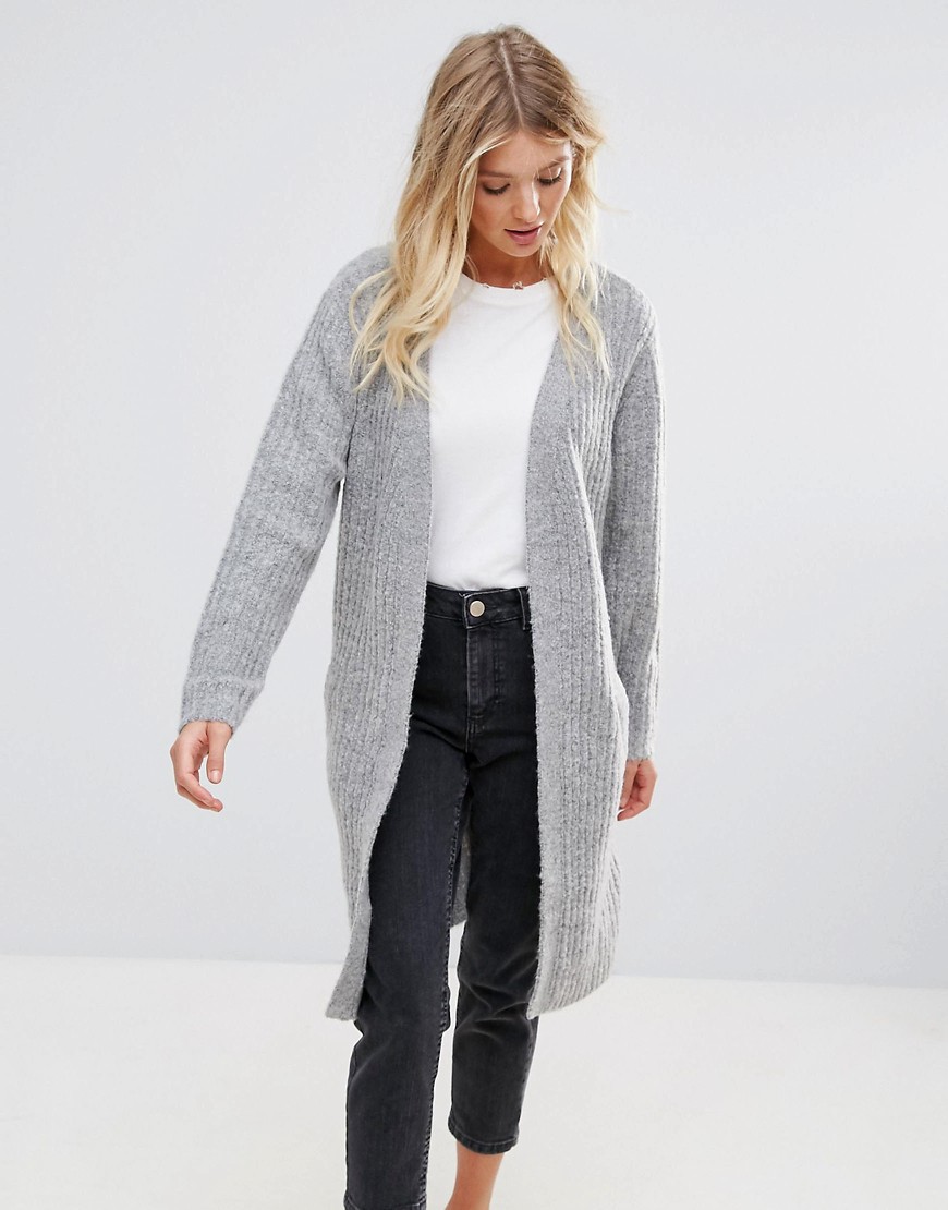 B.Young Long Knitted Cardigan
