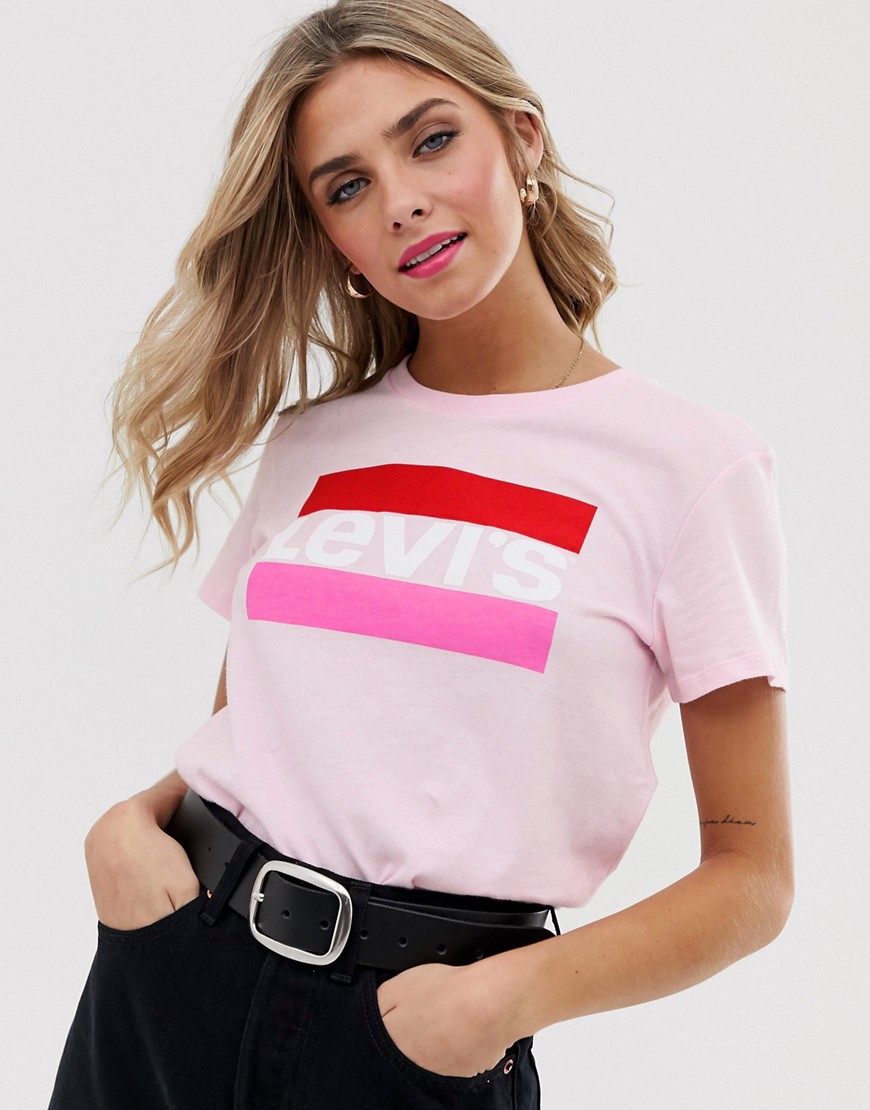 Levi's perfect tee with sports graphic