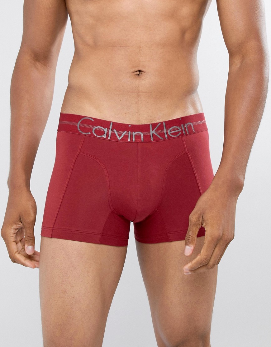 Calvin Klein Trunks in Focused Fit Cotton