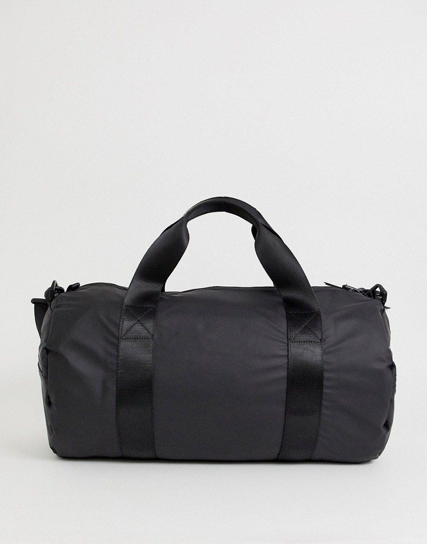 Consigned holdall in black