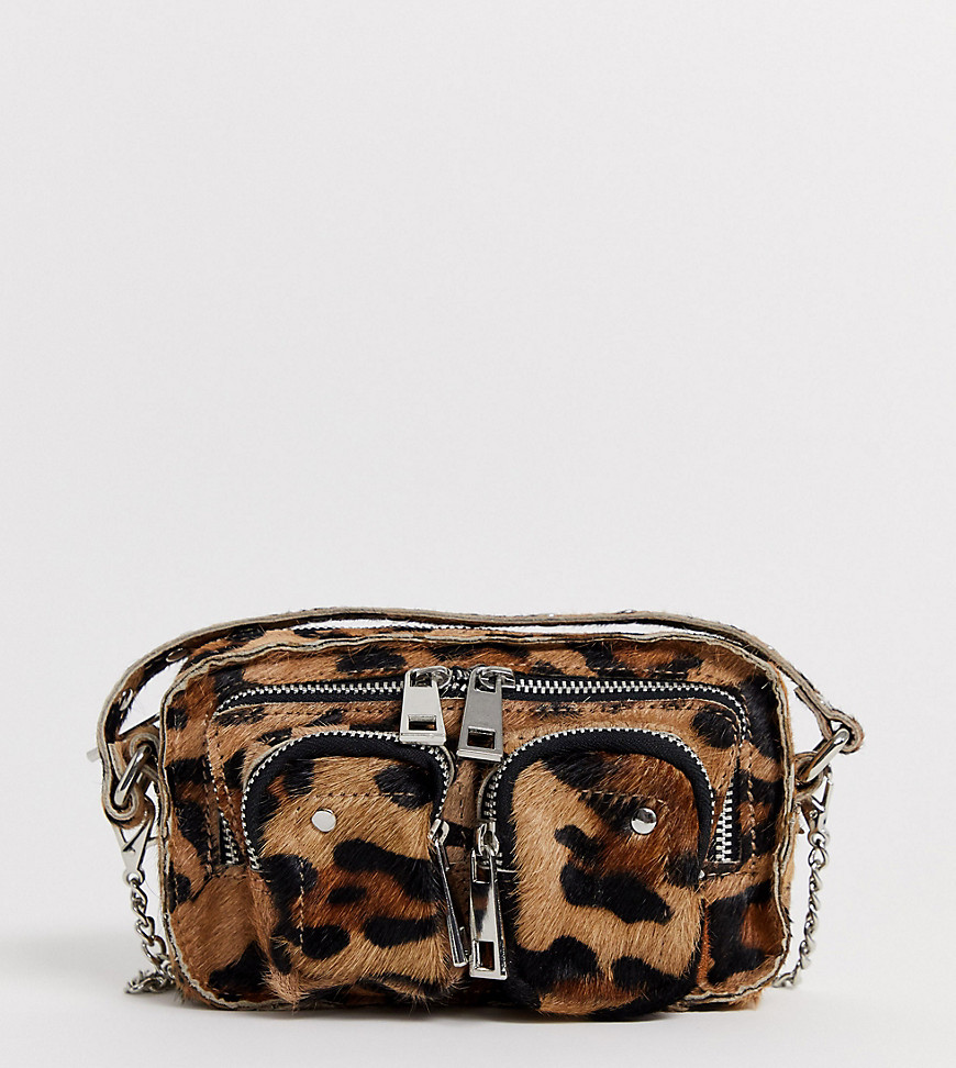 Nunoo Helena Crossbody Bag in Leopard