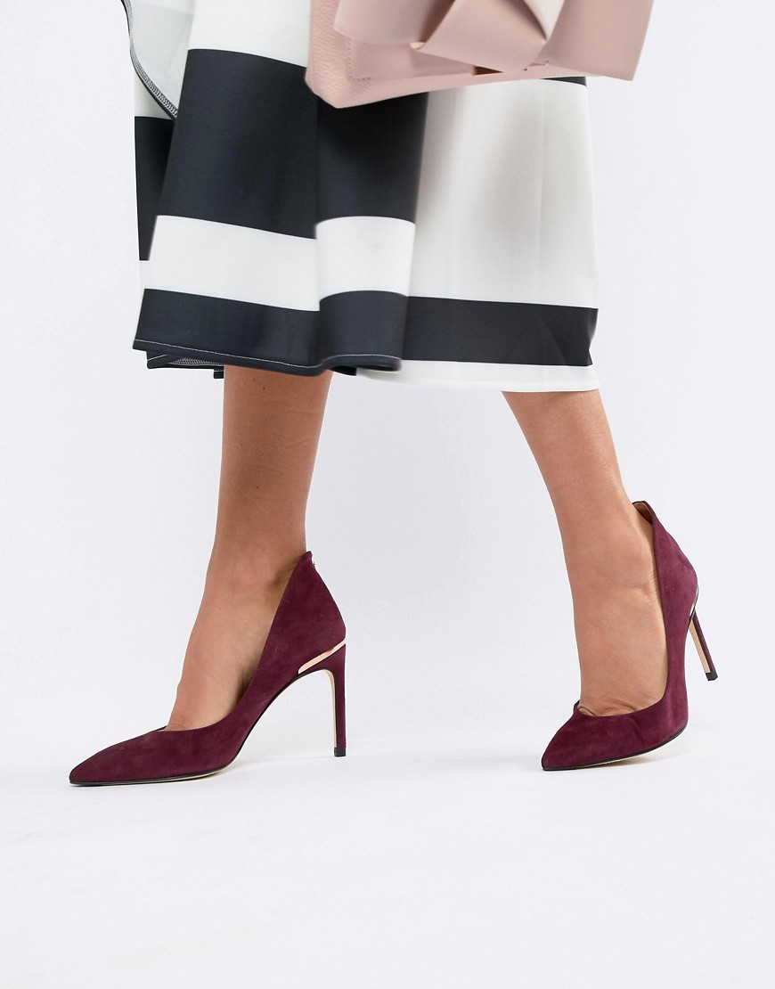 Ted Baker Suede Heeled Court Shoes