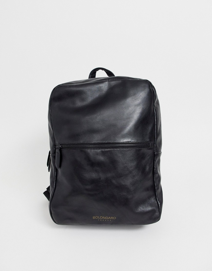 Bolongaro Trevor leather backpack